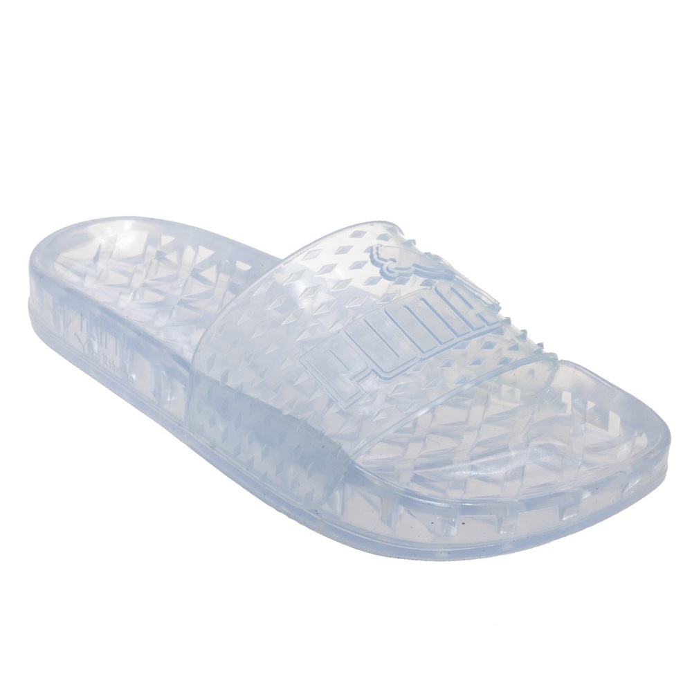 RIHANNA PUMA FENTY | Clear Blue Jelly Slides
